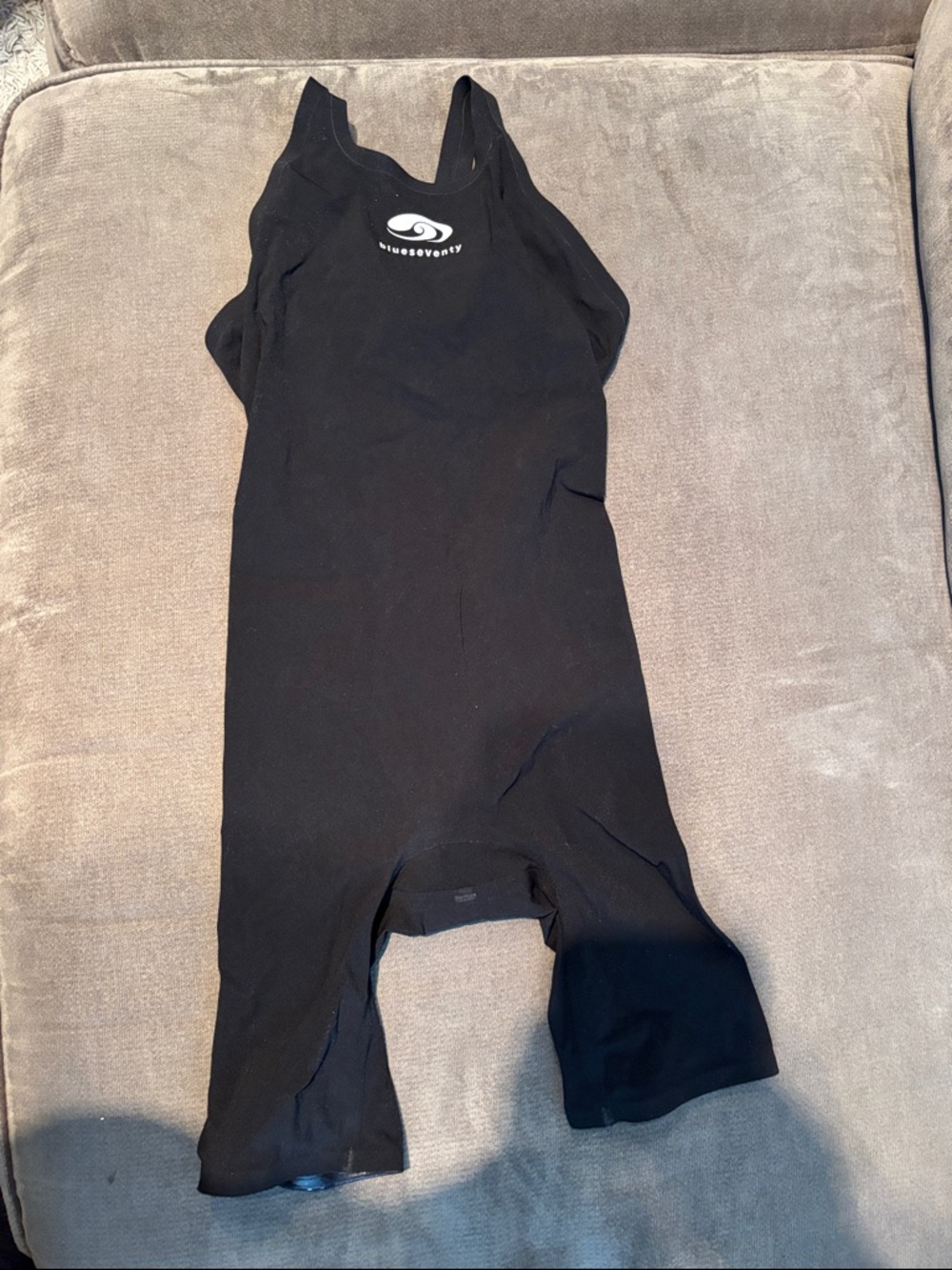 Blueseventy Black Tech Suit with White Logo